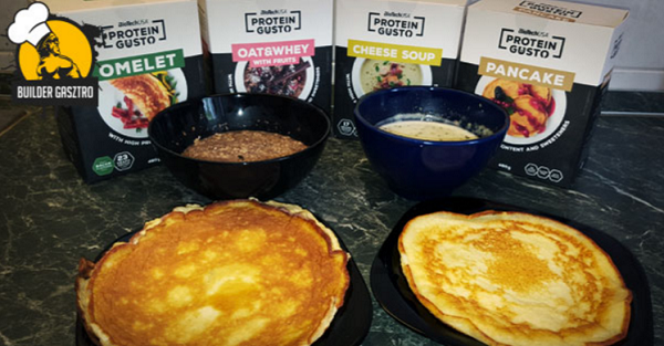 gusto protein pancake è l'ideale per preparare frittelle iperproteiche con poche calorie